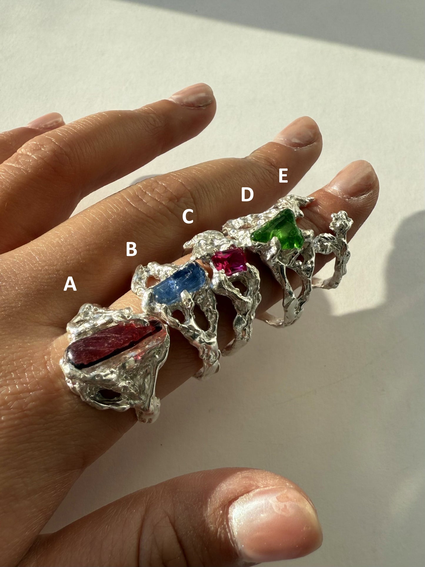 Seaglass Molten Ring image 1