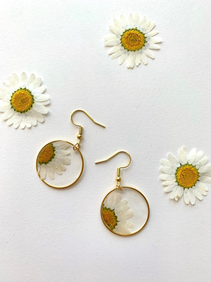 Half-Daisy Earrings image 0