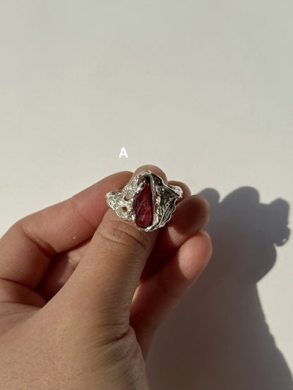 Seaglass Molten Ring image 2