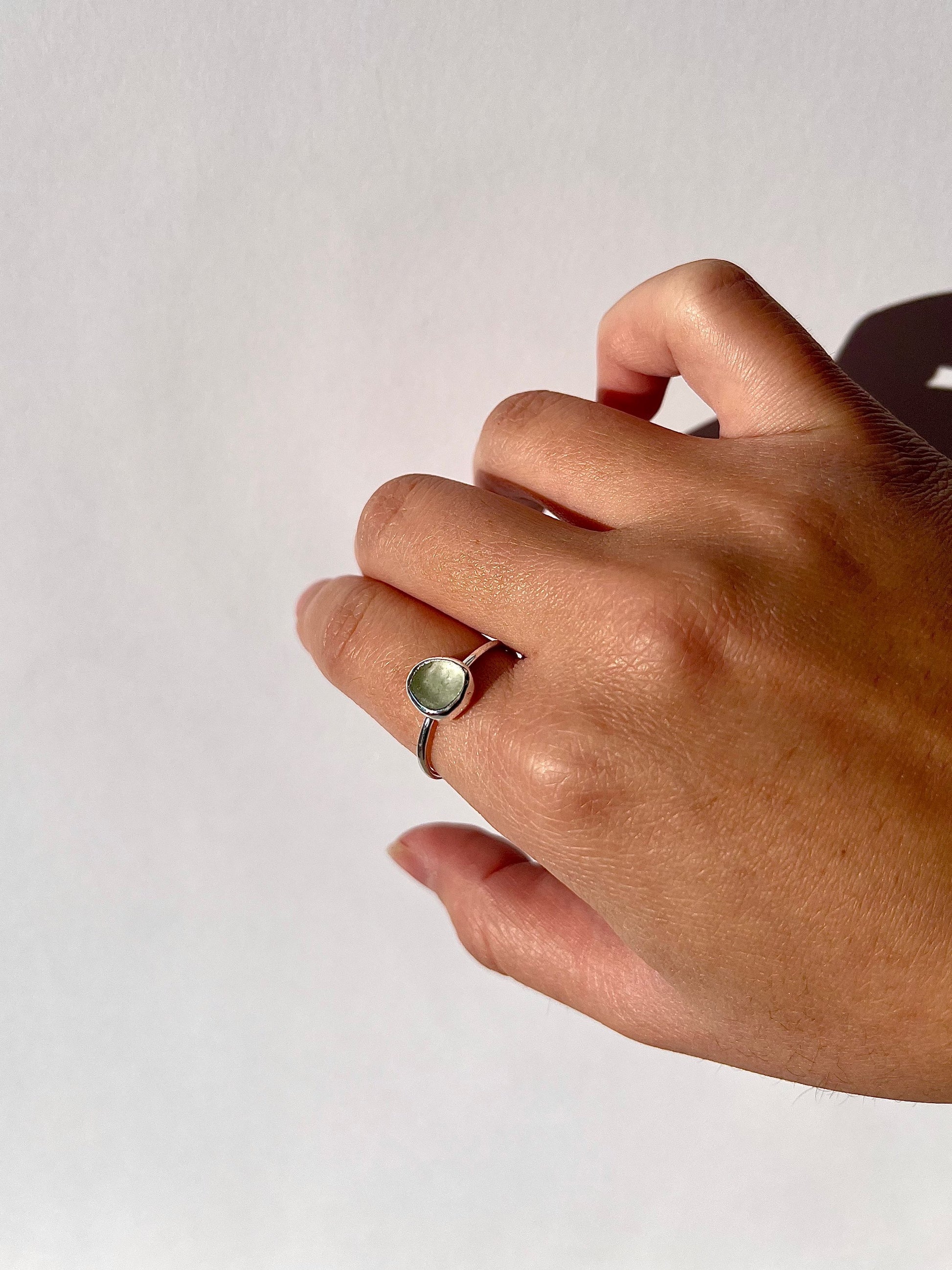 Dainty Seaglass Ring image 2