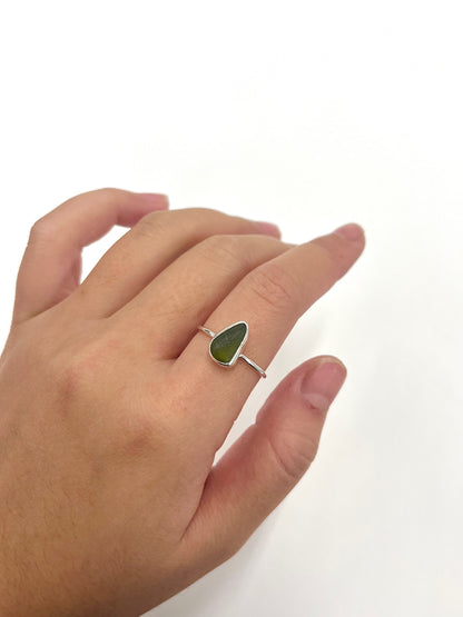 Dainty Seaglass Ring image 4