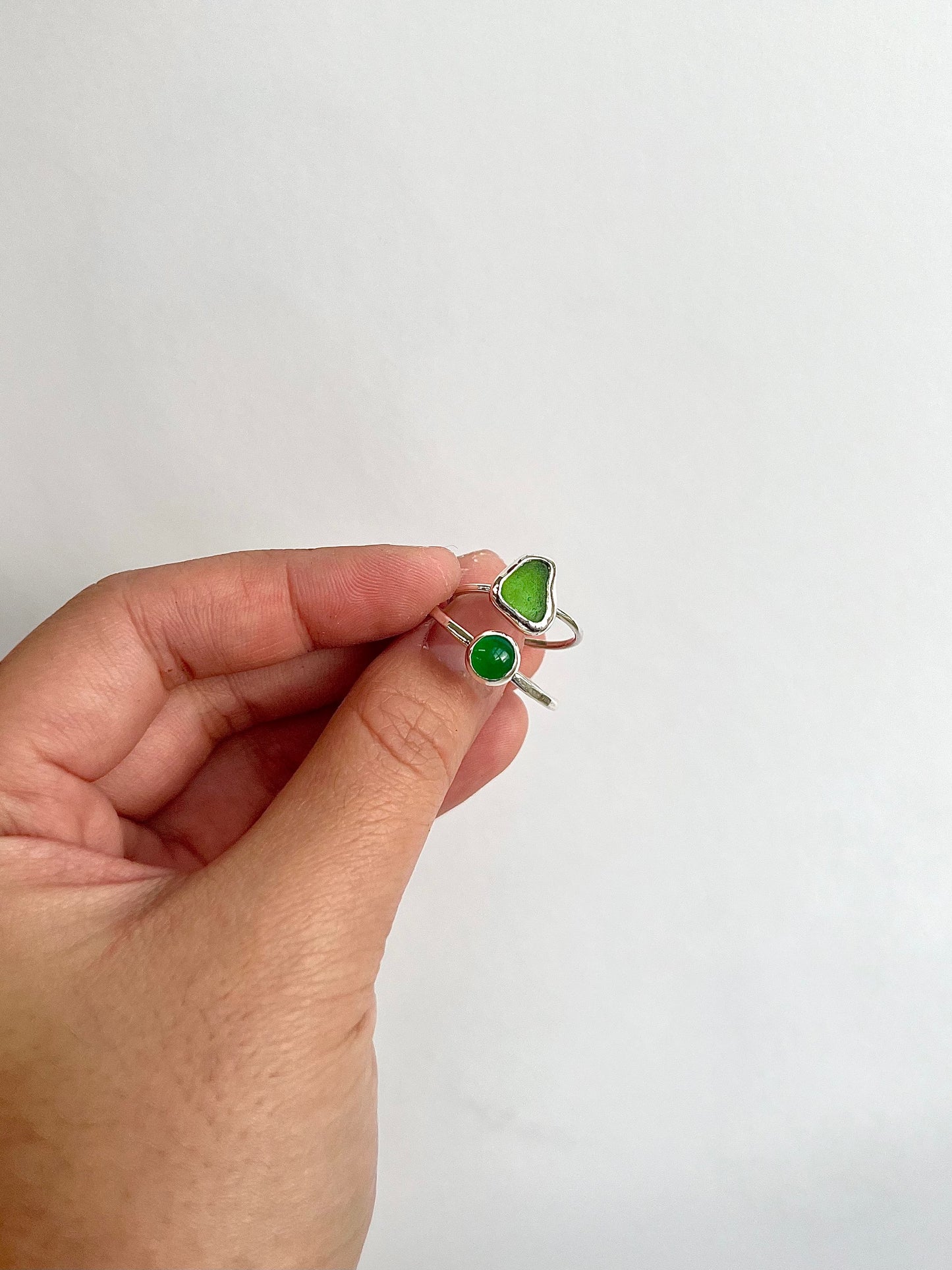 Dainty Seaglass Ring image 5