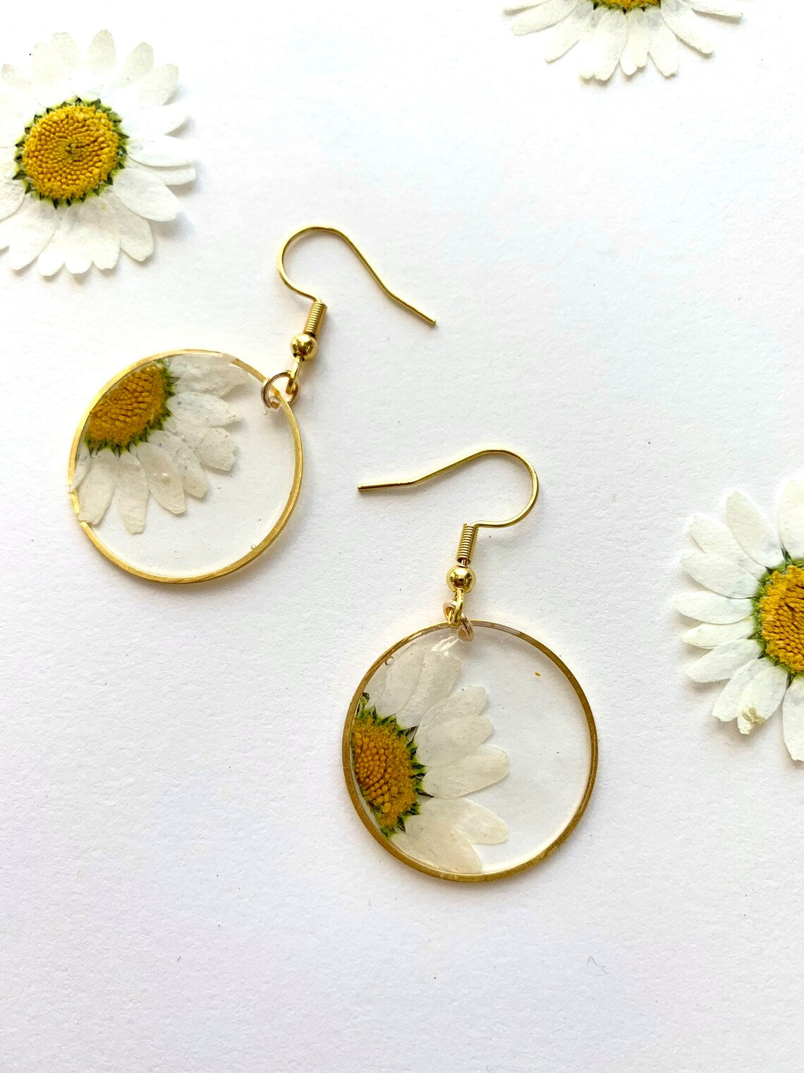 Half-Daisy Earrings image 1