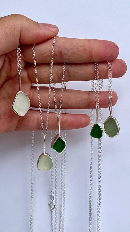 Build-Your-Own Seaglass Necklace image 0