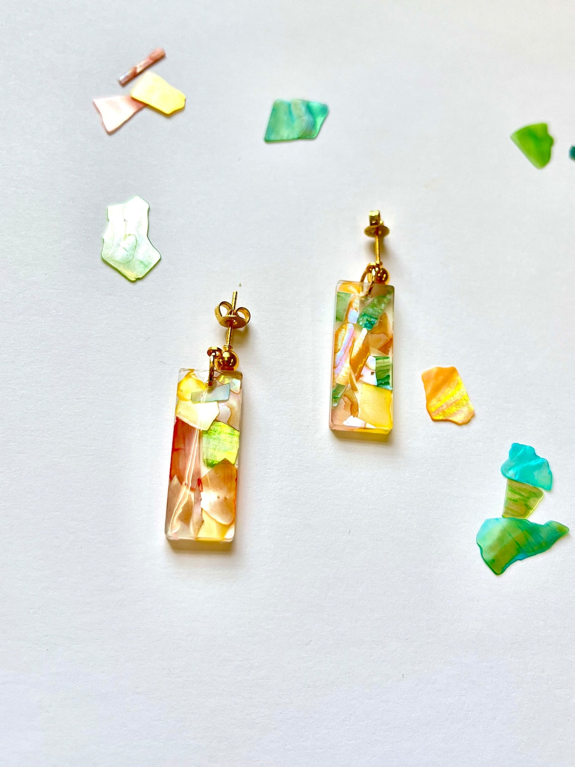 Abalone Shell Earrings image 5