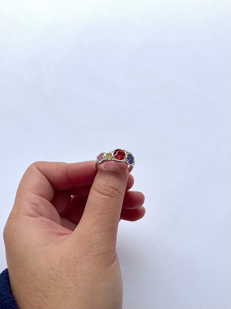 Molten Sunset Ring image 8