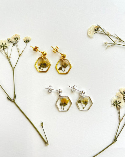 Gypsophila Flower Earrings image 3