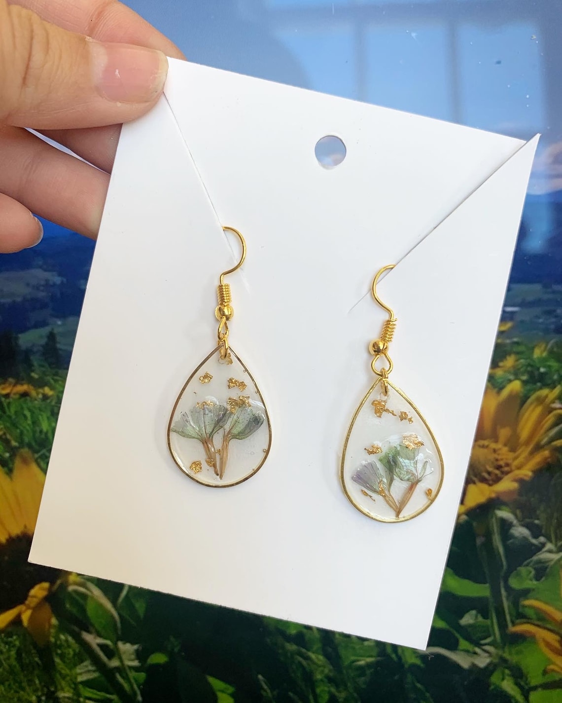 Forget-Me-Not Earrings image 2