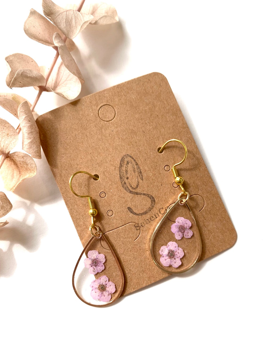 Plum Blossom Earrings image 0