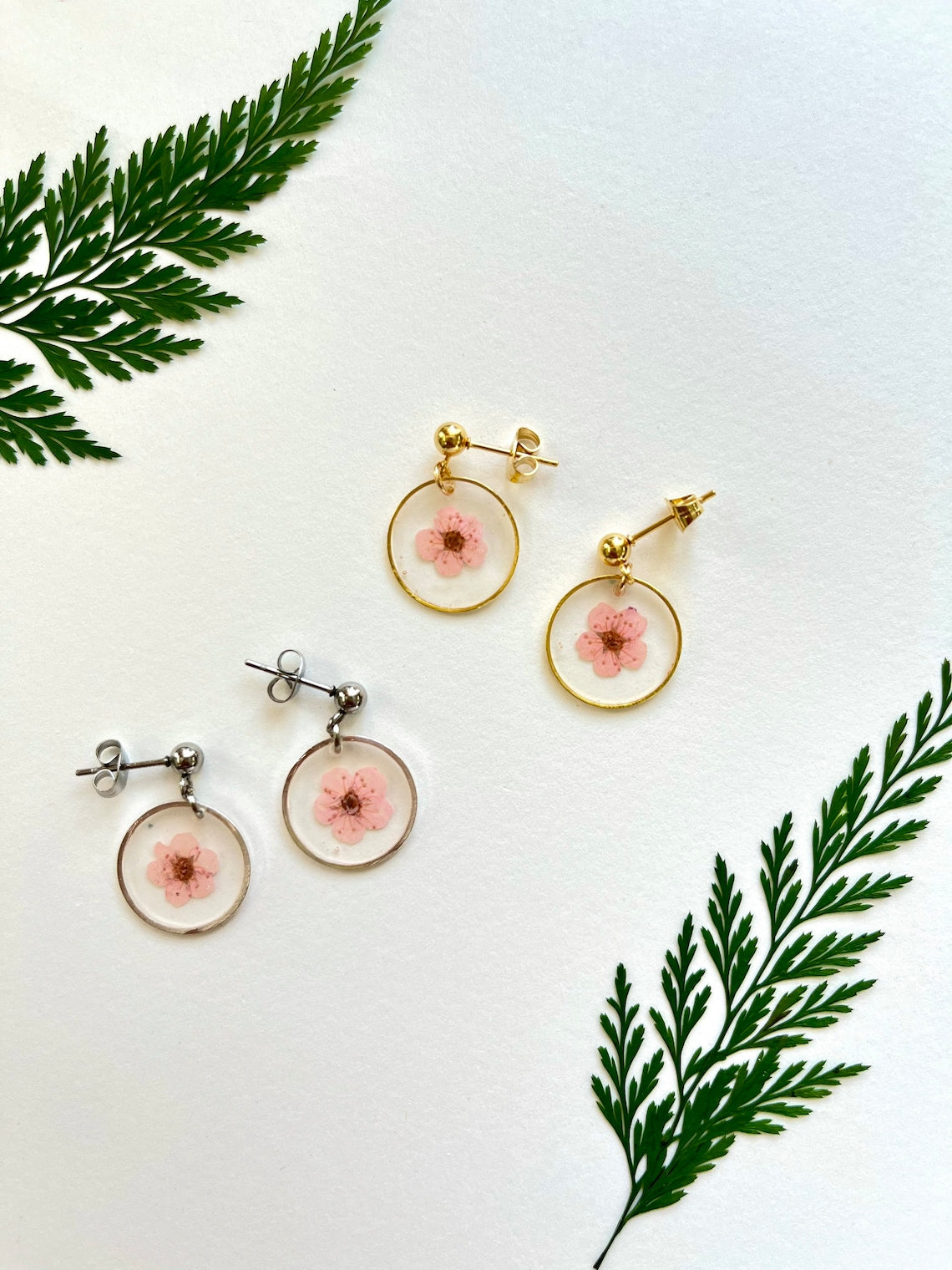 Pressed Flower Earrings image 3