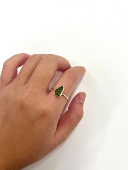 Dainty Seaglass Ring image 6