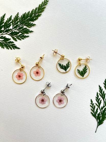 Pressed Flower Earrings image 5