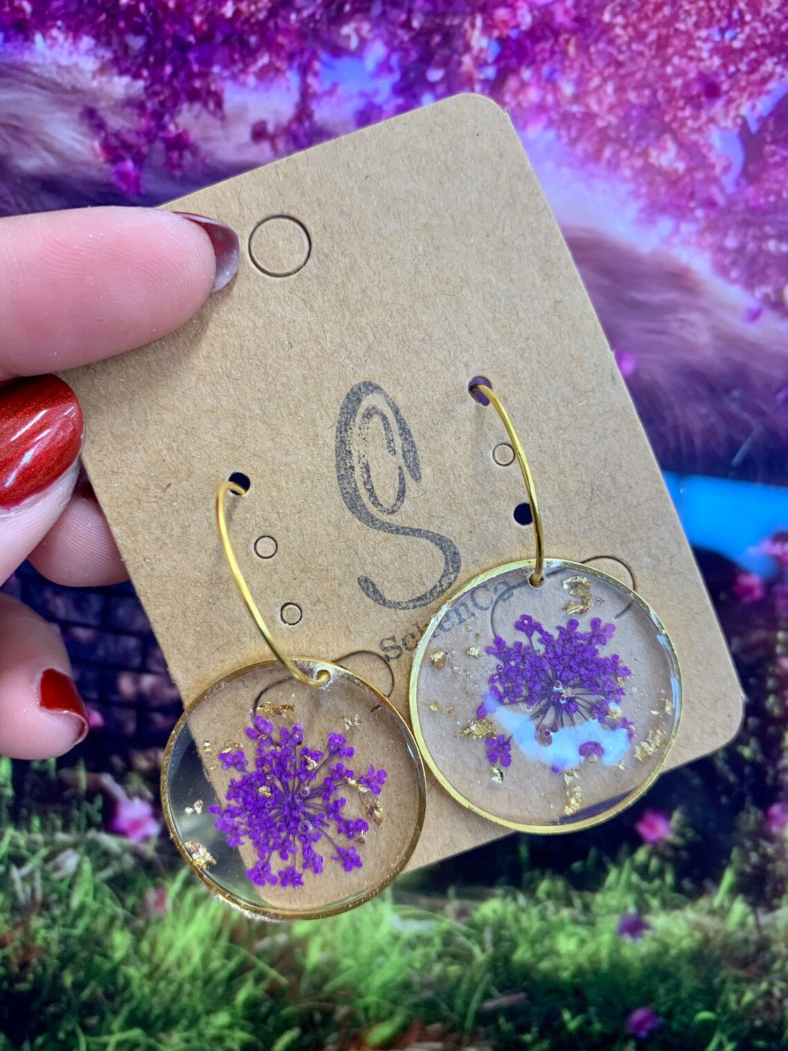 Ammi Majus Earrings image 6