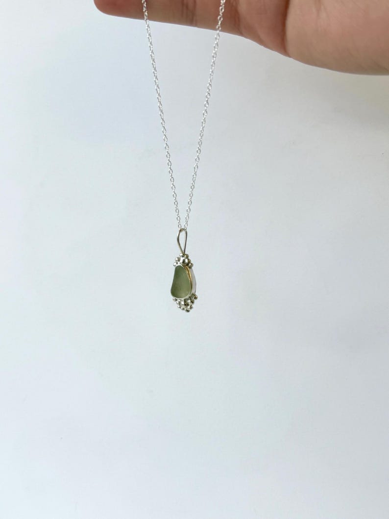 Granules Seaglass Necklace image 1