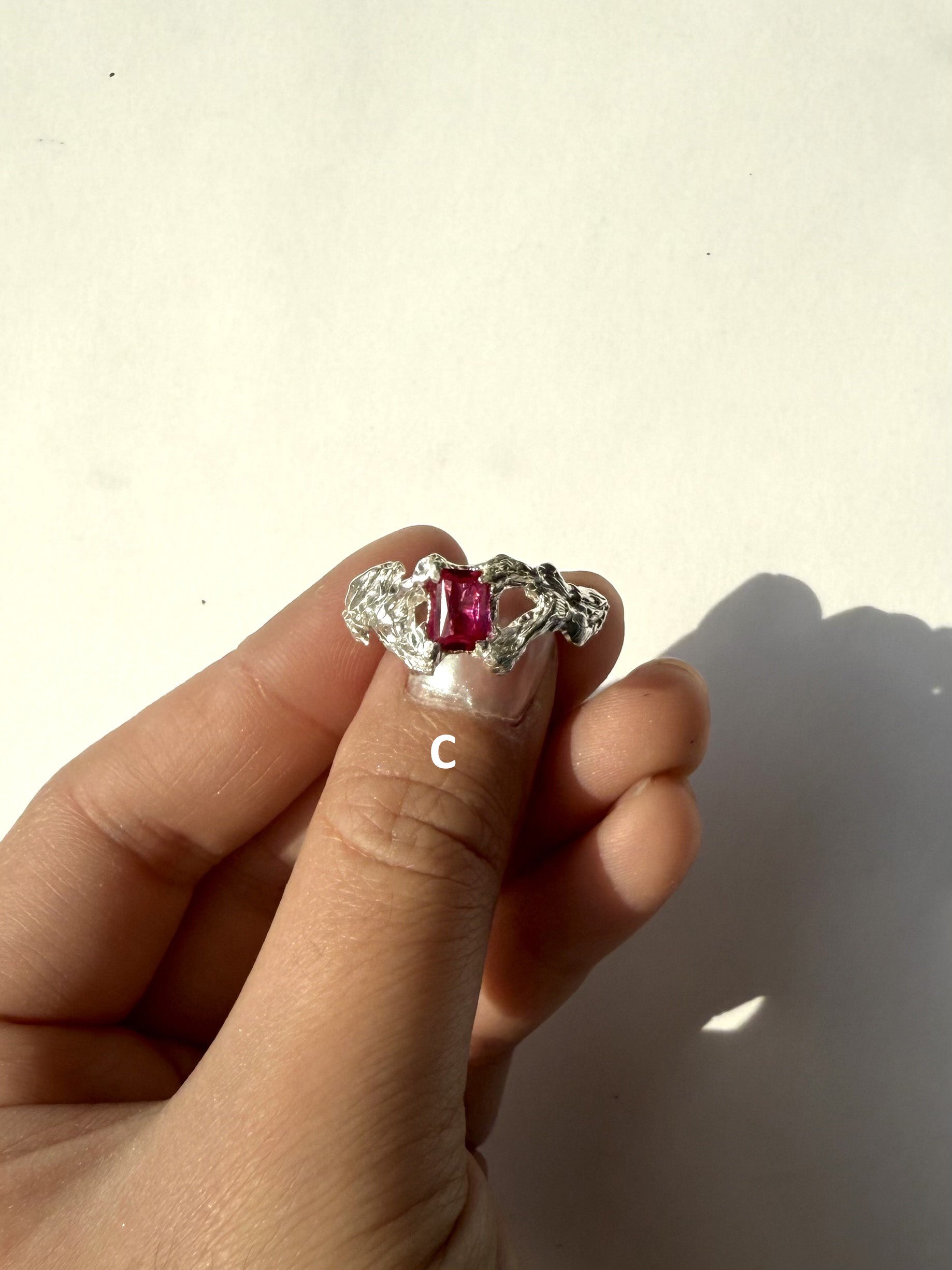 Seaglass Molten Ring image 4