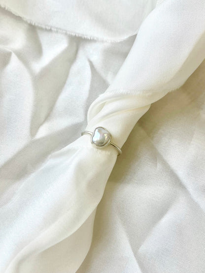 Keshi Pearl Ring image 1