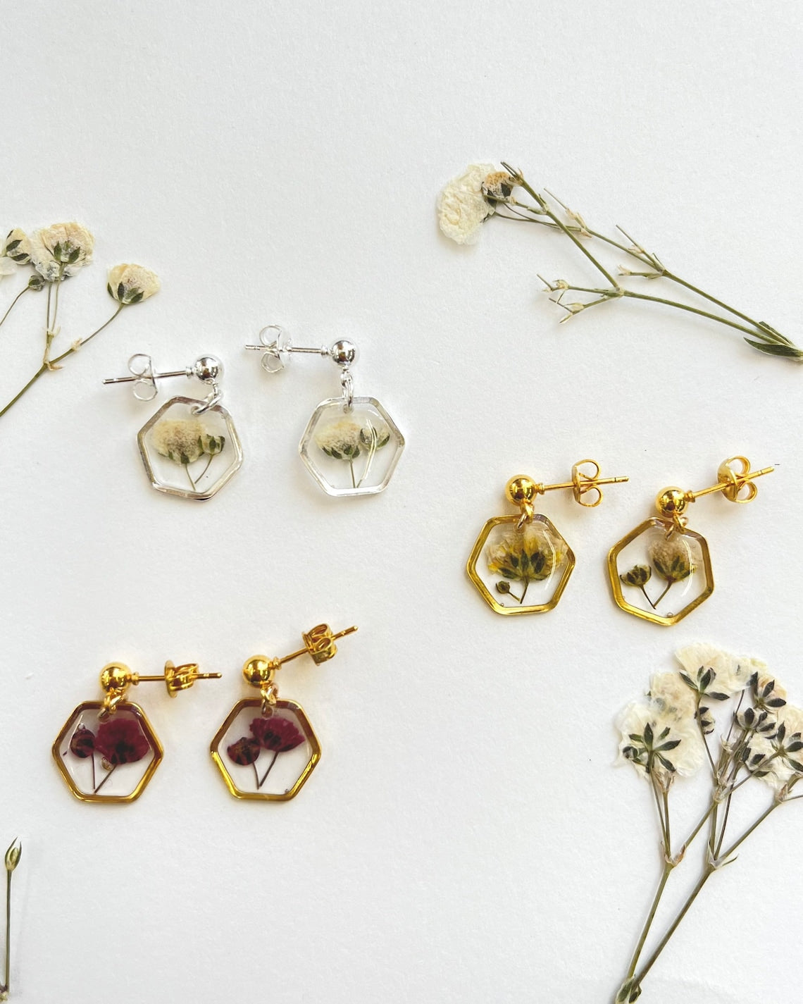 Gypsophila Flower Earrings image 6