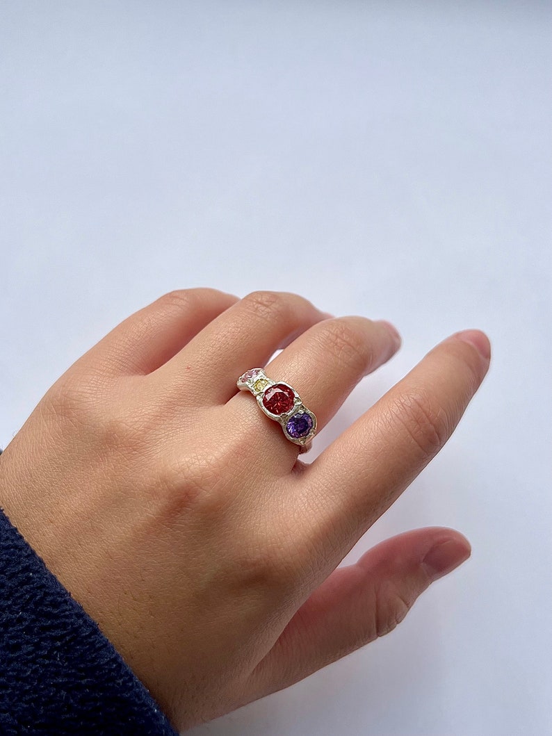 Molten Sunset Ring image 1