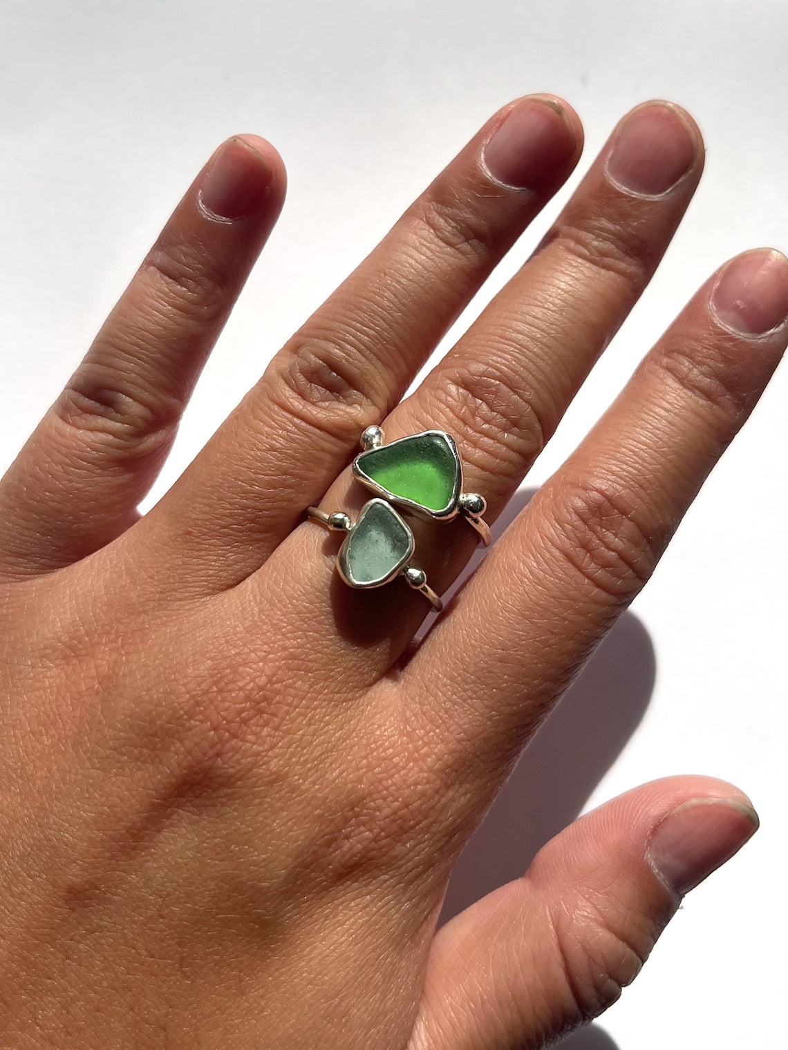 Seaglass Granulation Ring image 2