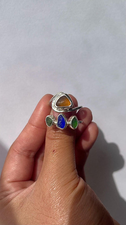 Build-Your-Own Seaglass Ring